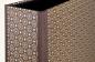 Preview: Office binder with brown cover paper and linen edges